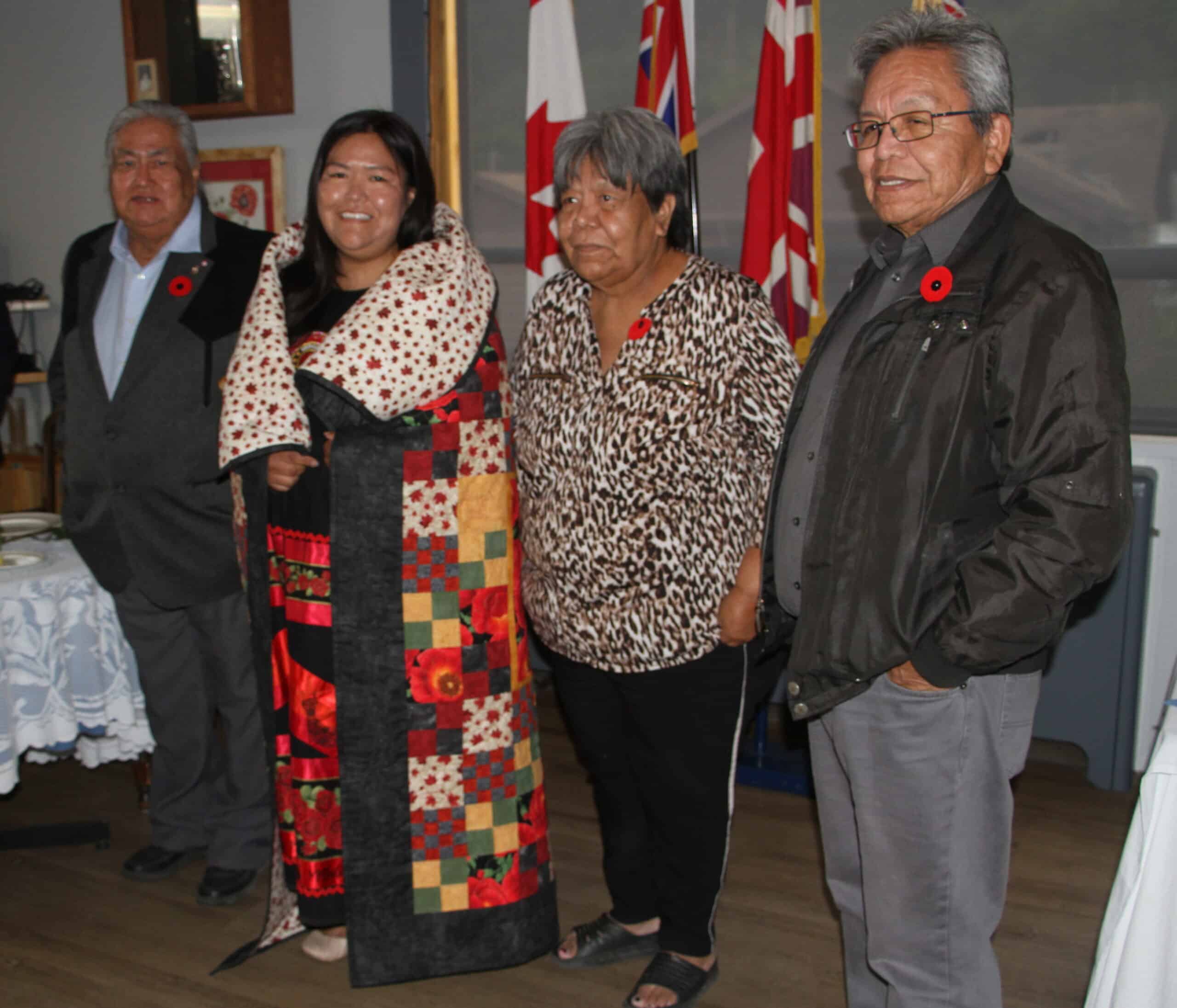 VeteransDinnerQuiltPresentation2024
